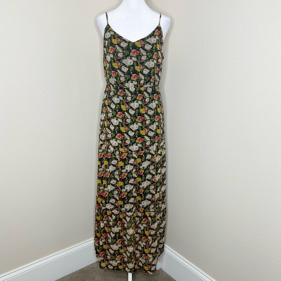 J. Crew Mercantile Sweet Pea Floral Sleeveless Tiered Maxi Dress Sundress Sz 14 - Picture 5 of 16